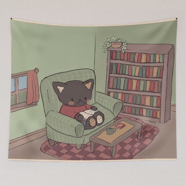 Item preview, Comfy Cat Corner designed and sold by Shyghosties.