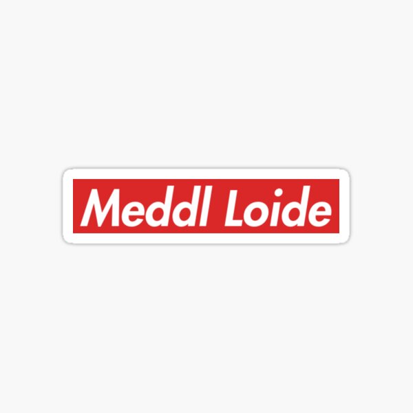 Meddl Loide Hagebuddne Geschenk Sticker