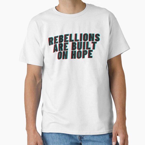 Vista previa del artículo con la obra «cita de rebelión», diseñado y vendido por moonysboy.