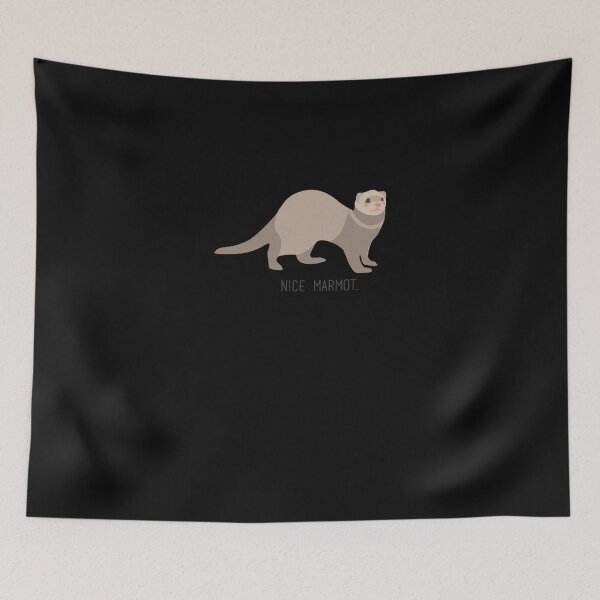 Item preview, Nice Marmot - The Big Lebowski designed and sold by selvacifa.
