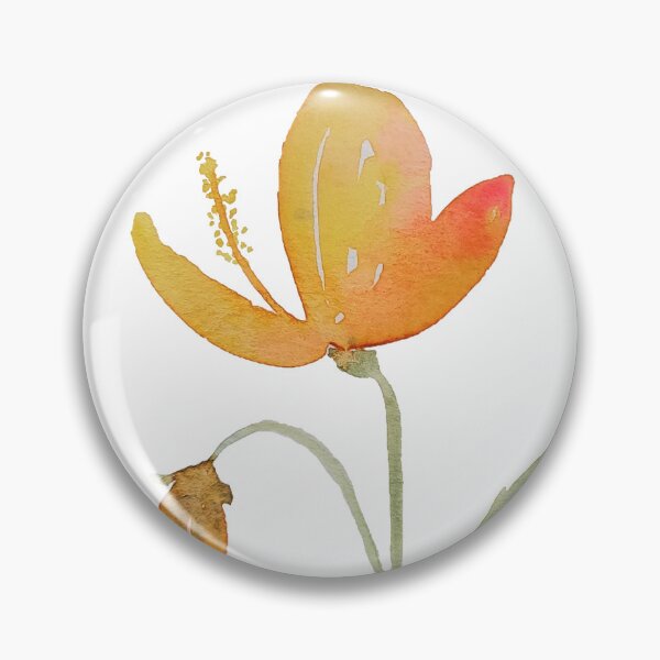Item preview, Blooming in Orange designed and sold by WallaceColor.