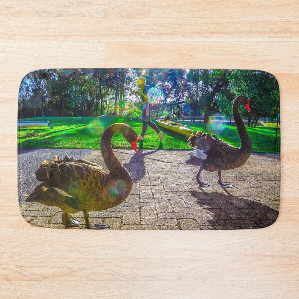 Item preview, Black Swan Parade at the Bendigo Boat Shed designed and sold by Steven Jodoin.