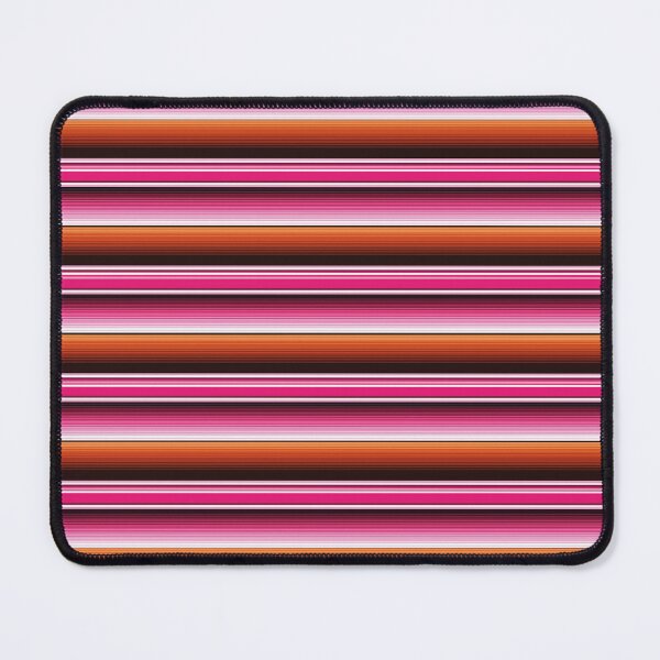 Item preview, Hot pink Serape Mexican serape blanket vibrant color stripes pattern designed and sold by T-Mex.