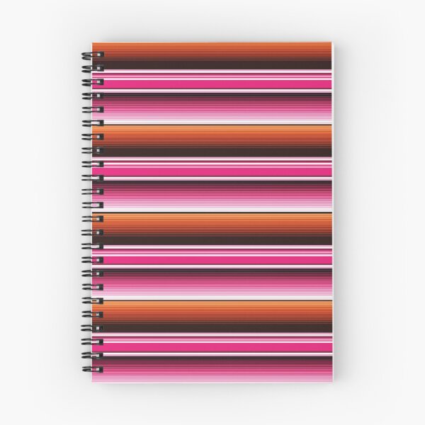 Item preview, Hot pink Serape Mexican serape blanket vibrant color stripes pattern designed and sold by T-Mex.