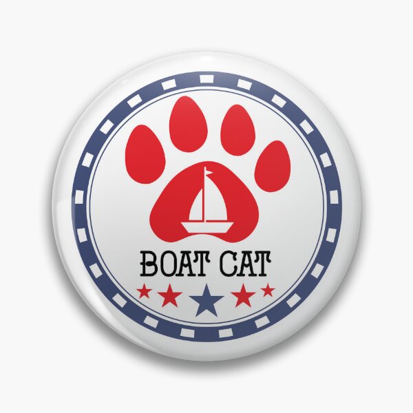 Item preview, Boat Cat designed and sold by Lightly Salted Sailing.