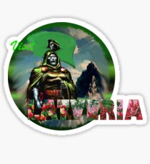 visit latveria Sticker