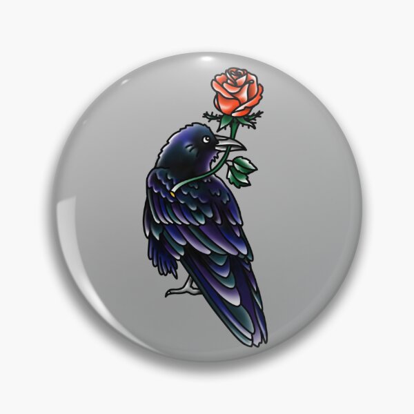 Item preview, Raven and rose designed and sold by Jilly Rose Ink.