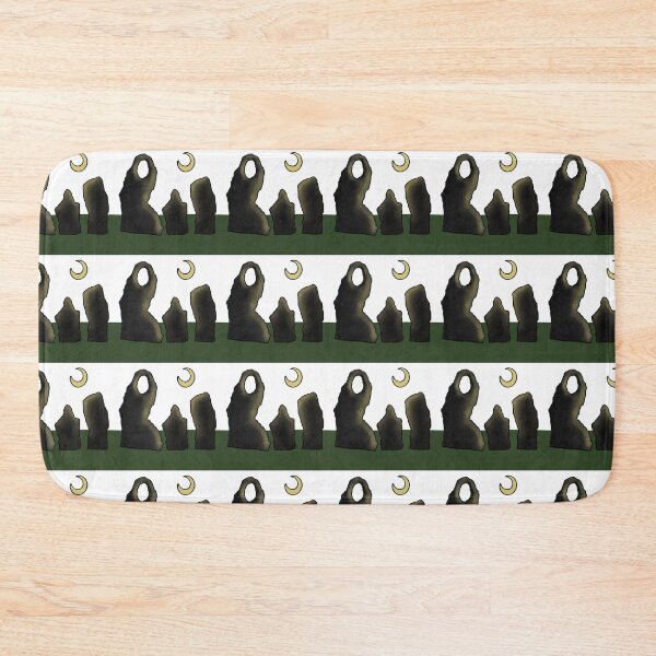 Item preview, Megalithic archaeology stones on grass moonlight designed and sold by Aisling Tierney.
