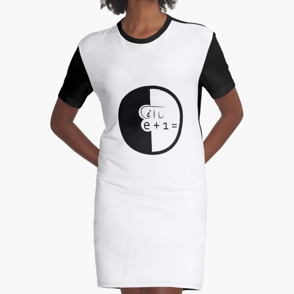 Euler's identity Graphic T-Shirt Dress