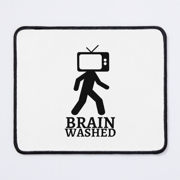 Item preview, Brainwashed - man with TV head designed and sold by yoshra.