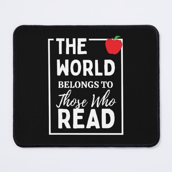 Item preview, The World Belongs To Those Who Read The Best Teacher Apple Design designed and sold by BestTeacher.