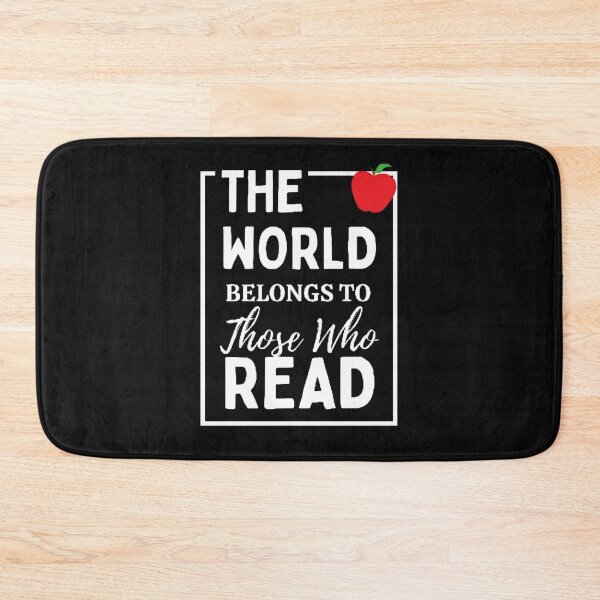 Item preview, The World Belongs To Those Who Read The Best Teacher Apple Design designed and sold by BestTeacher.