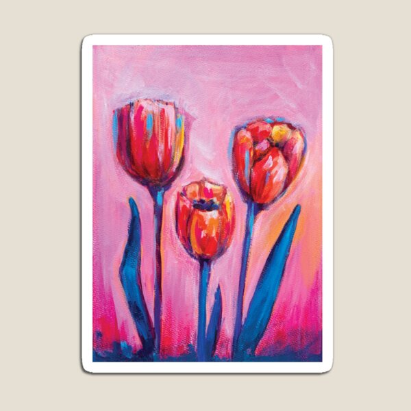 Dutch Tulips Magnet