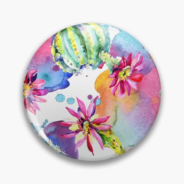 Item preview, Watercolored Cactus designed and sold by YukiRozen.