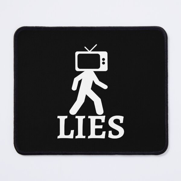 Item preview, Lies - man with TV head designed and sold by yoshra.