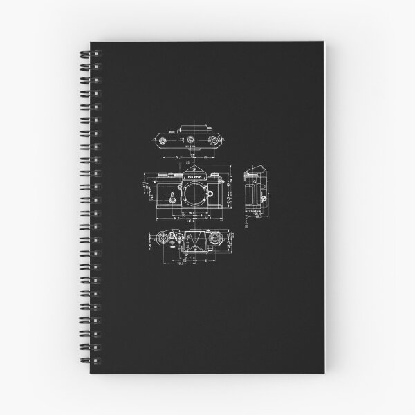 Item preview, Nikon F Blueprint Vintage Classic Camera designed and sold by selvacifa.