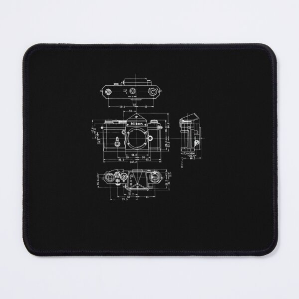 Item preview, Nikon F Blueprint Vintage Classic Camera designed and sold by selvacifa.