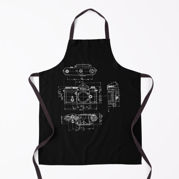 Item preview, Nikon F Blueprint Vintage Cámara clásica designed and sold by selvacifa.