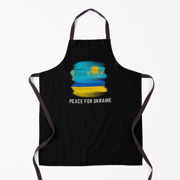 Item preview, Kazakhstan And Ukraine, Kazakhstan, kazakhstan supported ukraine, Tokaev, flag of ukraine flag of kazakhstan designed and sold by GaliaTati.