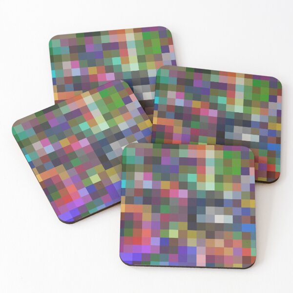 Item preview, Multicolor mosaic pattern designed and sold by cutecrazytshirt.