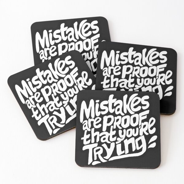 Item preview, Mistakes are proof that you are trying designed and sold by DarrriaDesign.