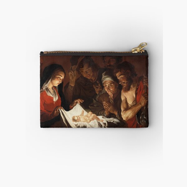 Item preview, Adoration of the Shepherds | Matthias Stomer | 1652 Renaissance Gospel Biblical Print designed and sold by CJET.