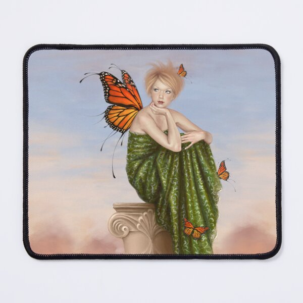 Item preview, Sunrise Monarch Butterfly Fairy designed and sold by silverstars.