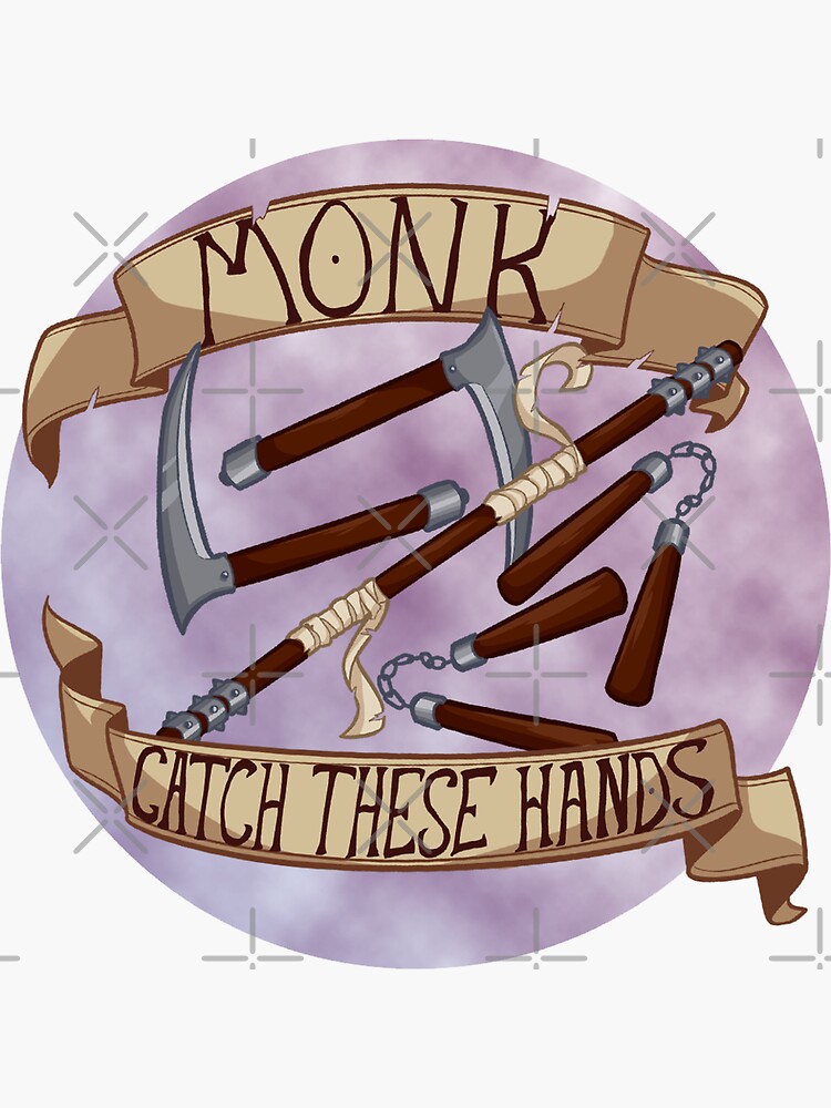 "Catch These Hands" Sticker by Matte-Bat | Redbubble