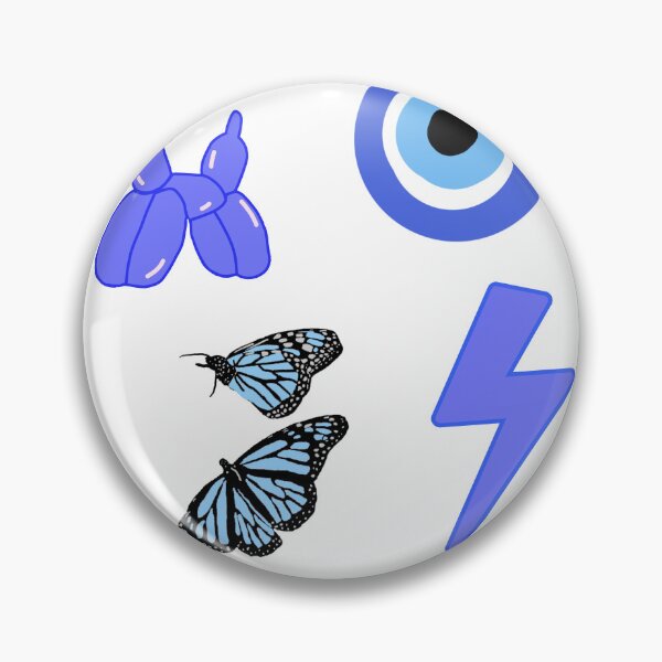 Item preview, Blue Preppy Sticker Pack designed and sold by art-by-maddie.