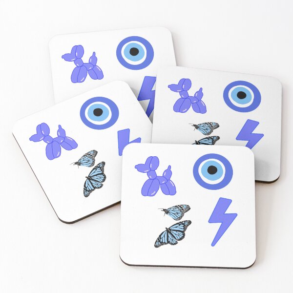 Item preview, Blue Preppy Sticker Pack designed and sold by art-by-maddie.