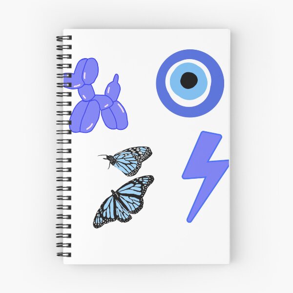 Item preview, Blue Preppy Sticker Pack designed and sold by art-by-maddie.