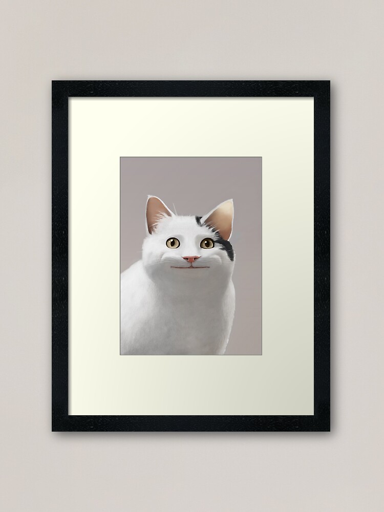 Polite cat meme, funny cat meme Sticker for Sale by ElevenGraphics