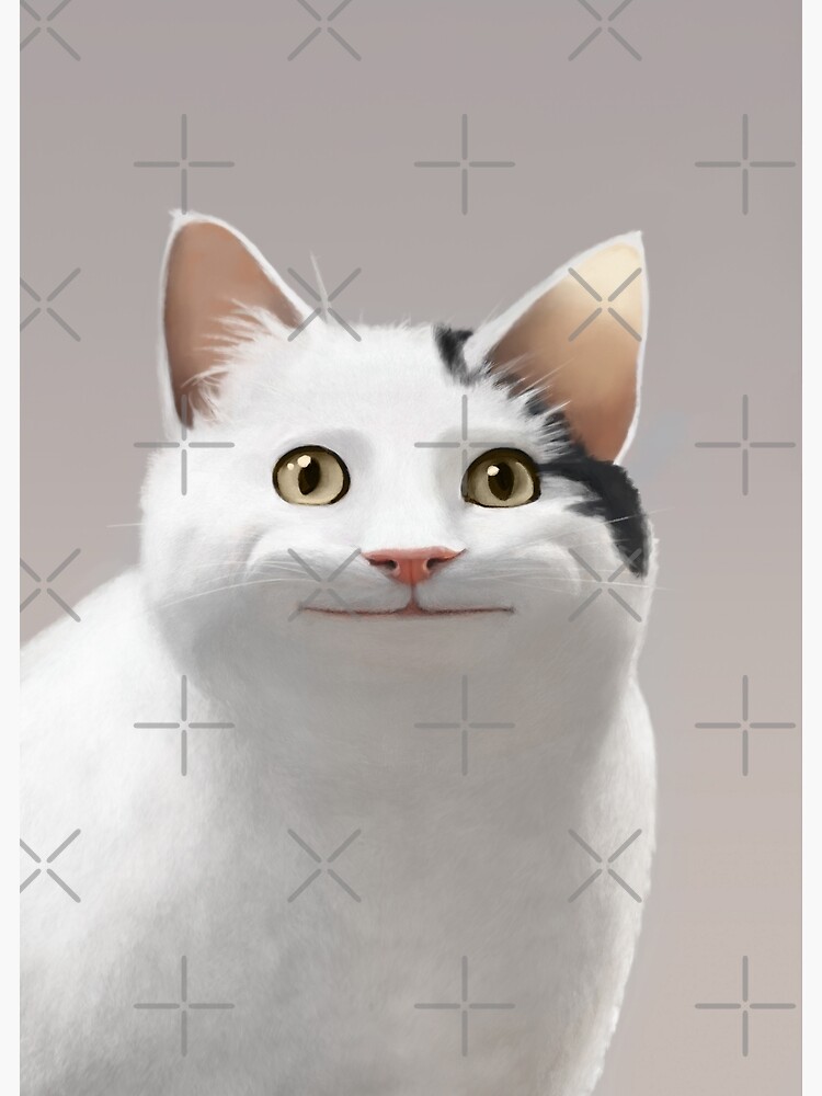 Discover Polite Cat Meme Canvas
