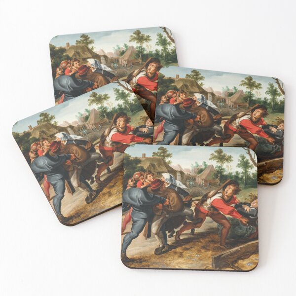 Item preview, Peasants Fighting over a Game of Cards | Peter Paul Rubens | 1612 Renaissance Art designed and sold by CJET.