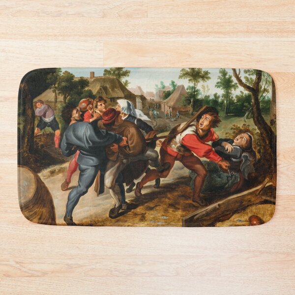 Item preview, Peasants Fighting over a Game of Cards | Peter Paul Rubens | 1612 Renaissance Art designed and sold by CJET.