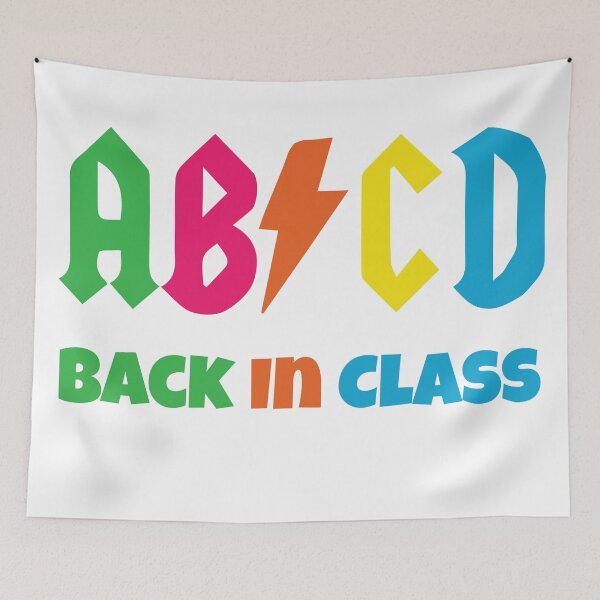 Item preview, Abcd Back In Class First Day Of School designed and sold by Med ing.