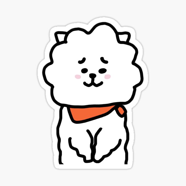 bt21 rj stickers for sale redbubble