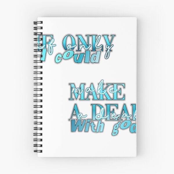 Item preview, If only I could make a deal with god lyric designed and sold by Stardust Designs.