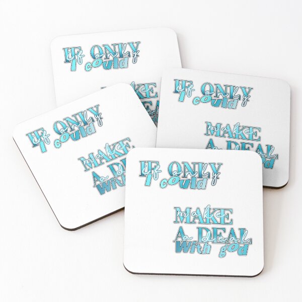 Item preview, If only I could make a deal with god lyric designed and sold by Stardust Designs.