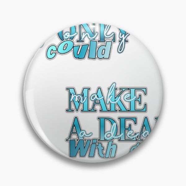 Item preview, If only I could make a deal with god lyric designed and sold by Stardust Designs.
