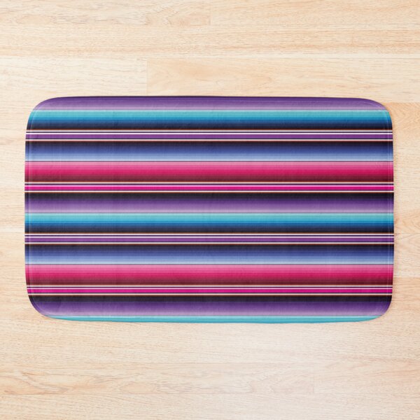 Item preview, Purple Serape Mexican serape blanket vibrant color stripes zarape saltillo girly pattern designed and sold by T-Mex.