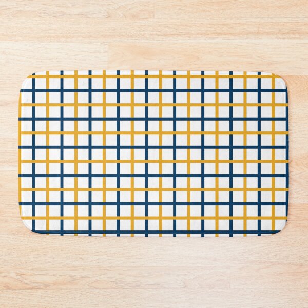 Item preview, Blue & Gold Tattersall designed and sold by PSCSCo.