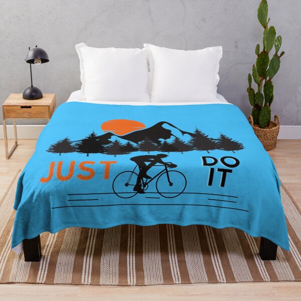 Item preview, cycling t-shirts, mountain bike t-shirts, motivation t-shirts, just do it designed and sold by BLUE bubble.