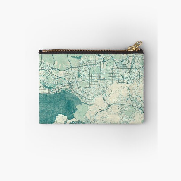 Item preview, Shenzhen Map Blue Vintage designed and sold by HubertRoguski.