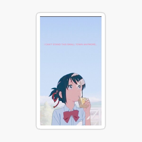 YOUR NAME., MITSUHA OFFICIAL🌠 on Instagram: “Your Name