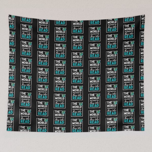 Item preview, The World Belongs To Those Who Read The Best Teacher Blue Design designed and sold by BestTeacher.