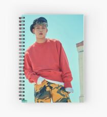 jooheon shine forever Spiral Notebook