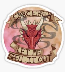 Let Me Spell It Out Sticker