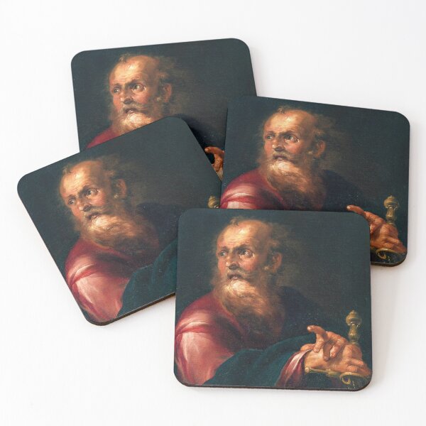 Item preview, Saint Paul | North Italian School | 1650 Renaissance Gospel Biblical Art designed and sold by CJET.
