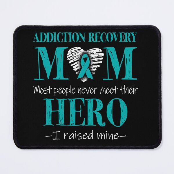 Item preview, Proud Addiction Recovery Mom HERO I Raised Mine designed and sold by Mnrshirley.
